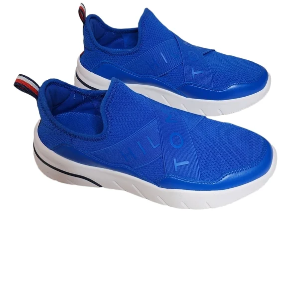 Tommy Hilfiger Blue Fina Slip On Sneakers Women's Size 9 New - Picture 1 of 17